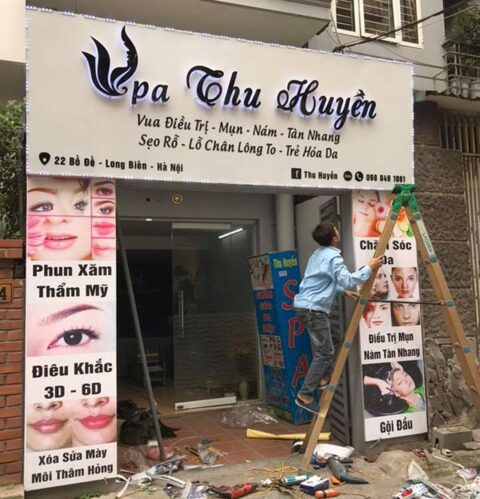 Bảng Hiệu spa