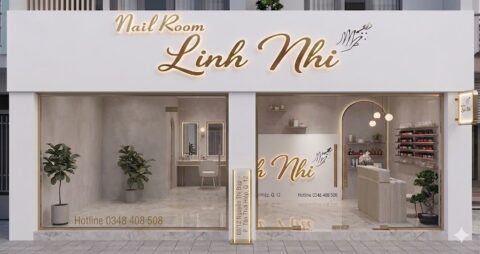 mẫu bảng hiệu nail